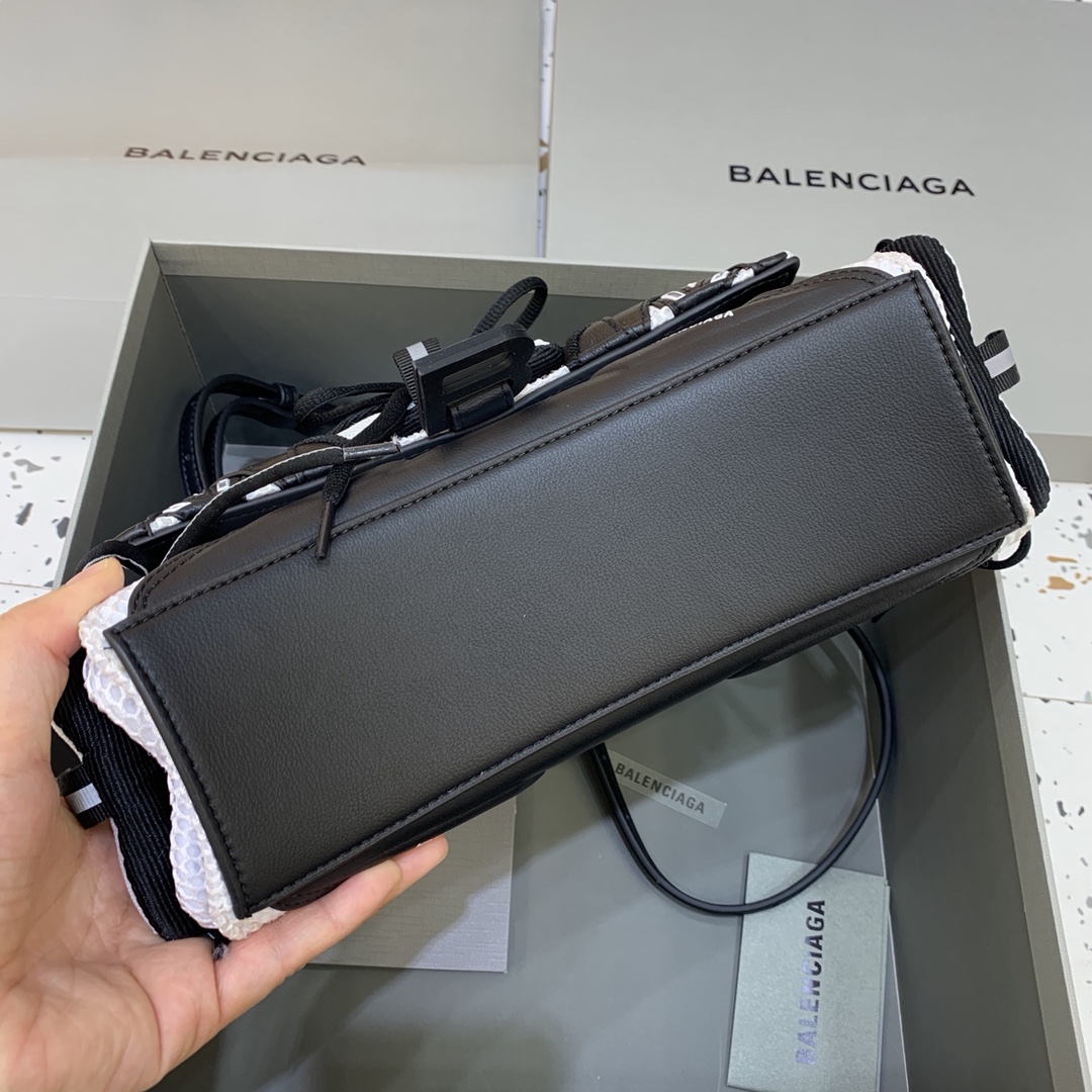 Balenciaga SneakerHead Small Handle Bag White